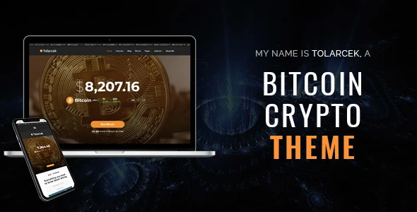Tolarcek – A Bitcoin & CryptoCurrency WordPress Blog Theme